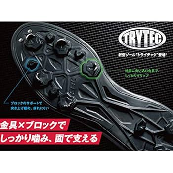 SSKプロエッジ　ベルクロスパイク　28cm Ｐ革つき SSKプロエッジ ベルクロスパイク 28cm P革つき SSKプロエッジ